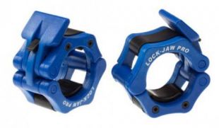 Замки олимпийские Lock-Jaw с фиксаторами (синий, пара)
