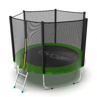 Батут EVO JUMP External 8ft (зеленый/синий)
