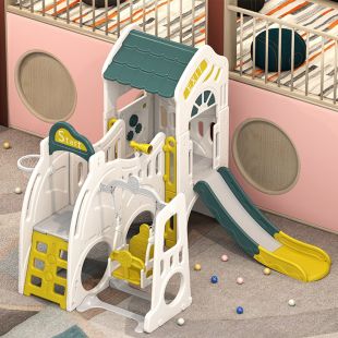 Игровой комплекс с горкой UNIX Kids Playhouse